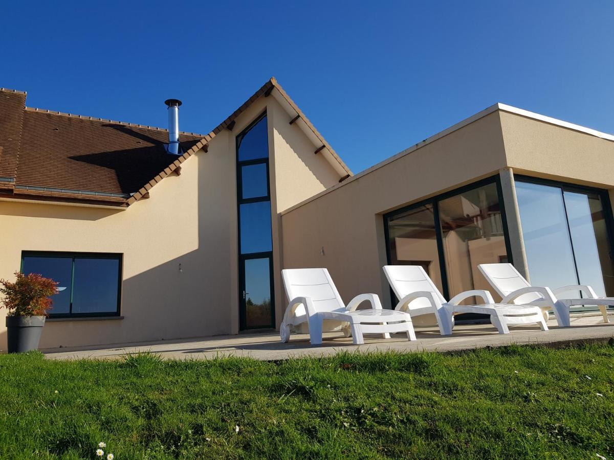 Magnifique Villa Avec Piscine Interieure Saint-Pois Exterior foto