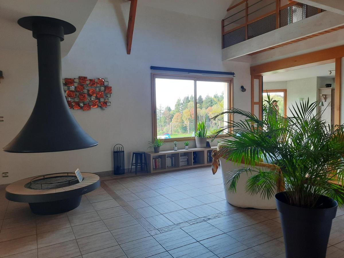 Magnifique Villa Avec Piscine Interieure Saint-Pois Exterior foto
